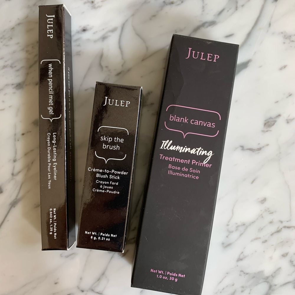 Julep Bundle - eyeliner, primer, blush stick
